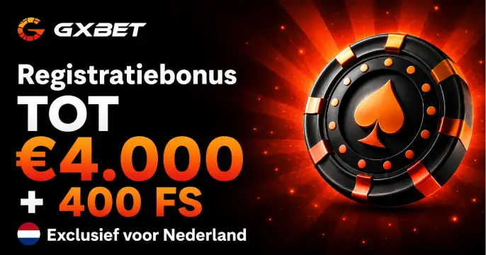 GXBet Casino Registratie banner