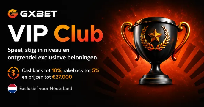 GXBet Casino VIP-programma banner